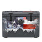 American Flag Hard Cooler