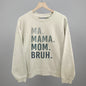 Ma Mama Mom Bruh Blue Gradient Text