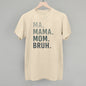 Ma Mama Mom Bruh Blue Gradient Text