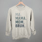 Ma Mama Mom Bruh Blue Gradient Text