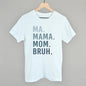 Ma Mama Mom Bruh Blue Gradient Text