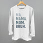 Ma Mama Mom Bruh Blue Gradient Text