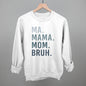 Ma Mama Mom Bruh Blue Gradient Text