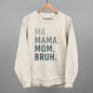 Ma Mama Mom Bruh Blue Gradient Text