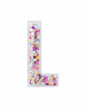 Confetti Letter Stickers - Adhesive Patches