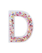 Confetti Letter Stickers - Adhesive Patches