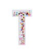 Confetti Letter Stickers - Adhesive Patches
