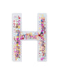 Confetti Letter Stickers - Adhesive Patches