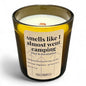 Minimalist Amber Candles — Choose Your Scent