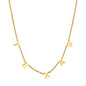 Texas 18K Gold Letter Necklace
