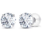 1.50 CTW Lab-Grown Diamond Stud Earrings in 14K White or Yellow Gold – F Color, VS Clarity | AGI Certified