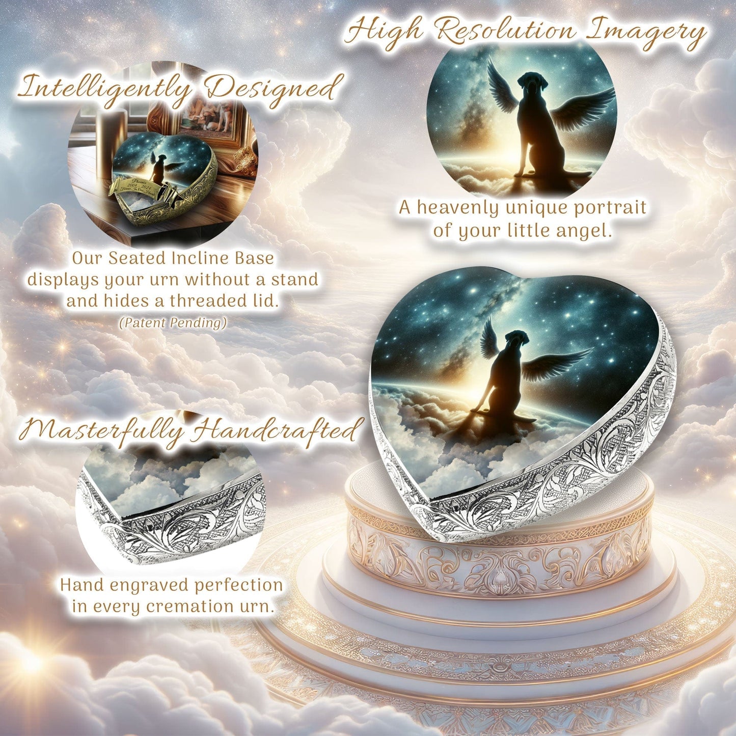 Any Breed - Elysian Twilight Dog Urn