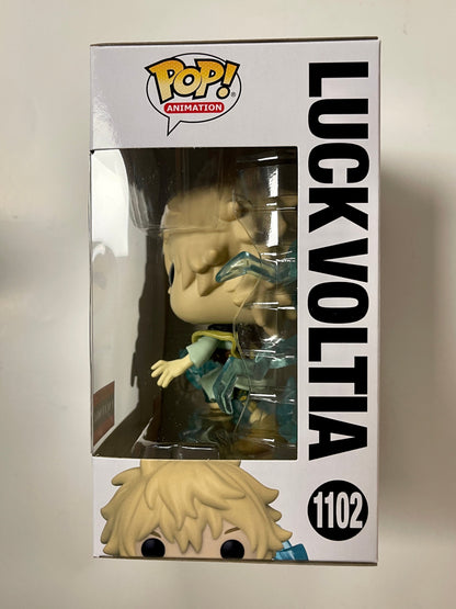 Funko Pop! Animation Luck Voltia #1102 Black Clover 2022 AAA Anime Exclusive