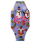 Simple Cartoon Digital Watches For Kids Student LED Display Cute Design Children Girls LED Digital Waterproof Electronic Clock Kids Student Flamingo Digital Sport Watch For Boys Girls Kid